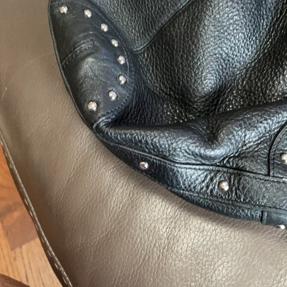 Be e black leather bag - Picture 3 of 5